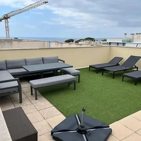 Apartment Atico Con Terraza/vistas Al Mar/parking Cambrils